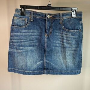 Earl Jean denim skirt 100% cotton